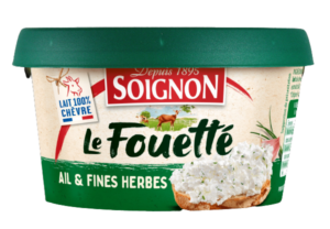 Image du produit : Le Fouetté de chèvre Ail et Fines Herbes 140g